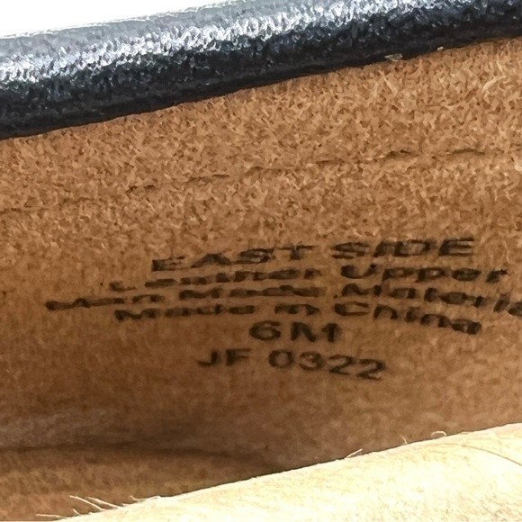 NEW Aerosoles Womens Size 6 Black Leather East‎ Side Slip On Loafers Shoes - Picture 12 of 12